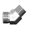 World Wide Fittings Male Flat Face O-Ring to Male Pipe 45 Deg. Elbow 4355X04X04 - alternate 1